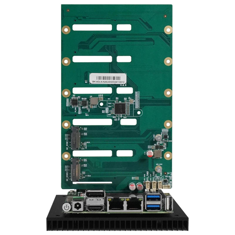 X86 Development Board N100 Quad-core Dual 2.5GbE Used for Embedded 3D Printing NAS Firewall Edge Computing 1264-10