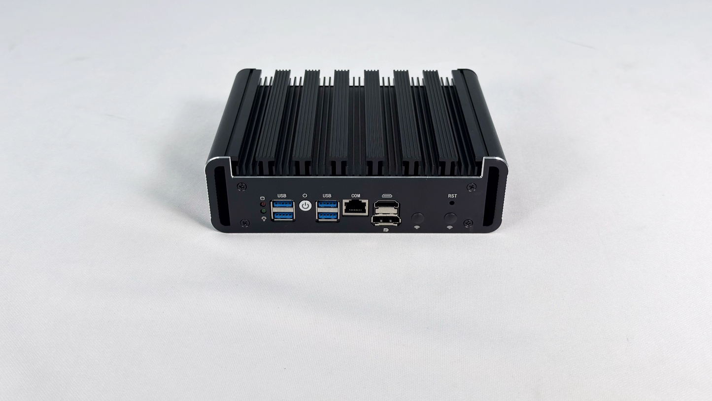 Fanless Network Appliance with Integrated Intel 12th Gen Pentium Processor, 6 2.5GbE Ports for Firewall, VPN, and Home Server G31S-1744NP-6L