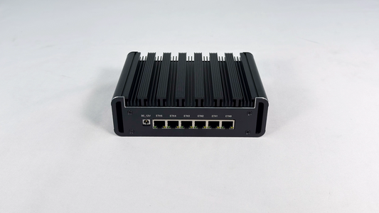 Fanless Network Appliance with Integrated Intel 12th Gen Pentium Processor, 6 2.5GbE Ports for Firewall, VPN, and Home Server G31S-1744NP-6L