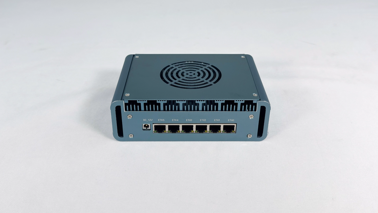 High-performance Network Appliance Integrated Intel 12th-13th Generation Processors 6x 2.5GbE ports for Firewalls VPN Home Servers G31F-1744NP-6L