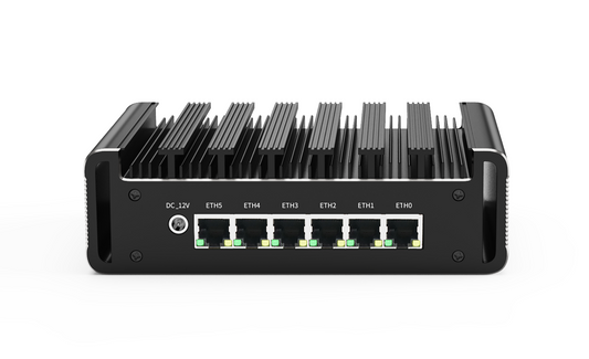 G31S-1264NP-6L Fanless 6×2.5GbE Network Appliance with Intel N-Series