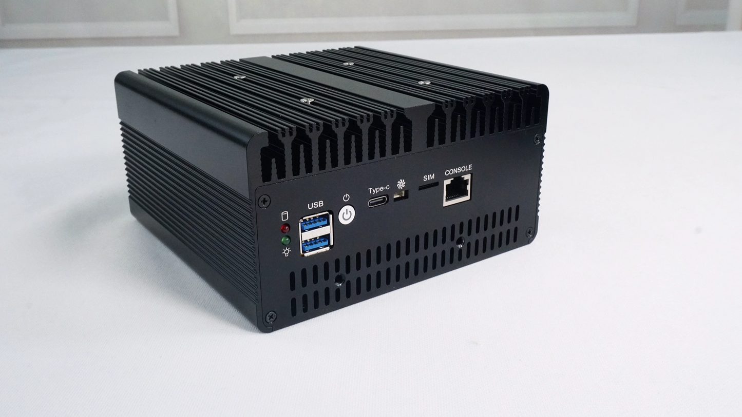 Network Appliances 13th Gen Core 4x2.5GbE Dual Port Quad Port SFP+ for Server Firewall Router Virtual Machine H14-1744-4L