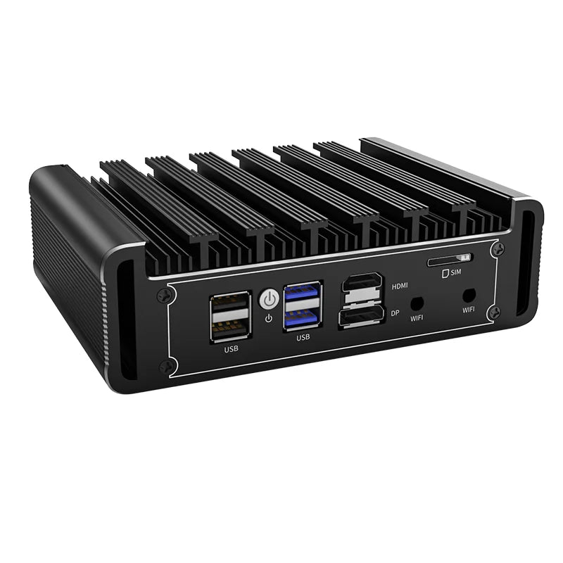 Mini Network Appliance Built-in Intel Celeron Pentium Processor Quad port 2.5GbE For Firewall Router Virtual Machine BKHD-G31S-1338NP-4L