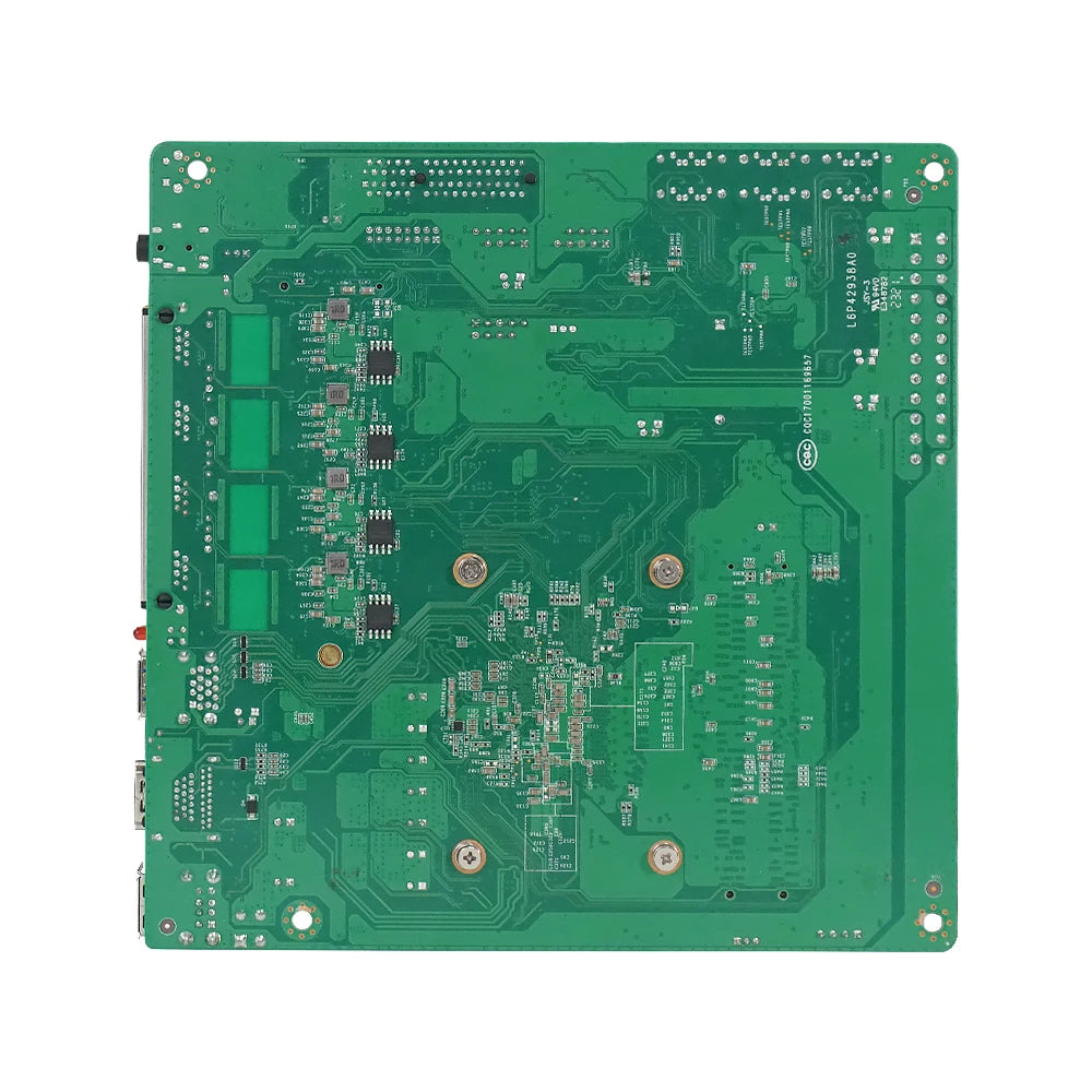 Mini-ITX Motherboard Integrated Celeron N5105 4x2.5GbE JMB585 6xSATA for Building NAS Firewall Home Servers 1338-NAS-MB