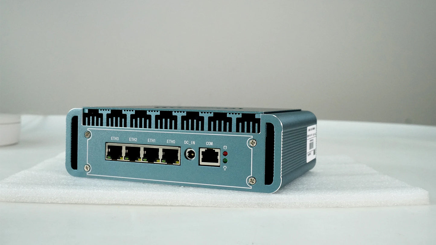 Mini Network Appliance with Intel 11th Gen Pentium Core 4-port 2.5G Ethernet for Virtual Machines Firewall Soft Router G31F-1449NP-4L