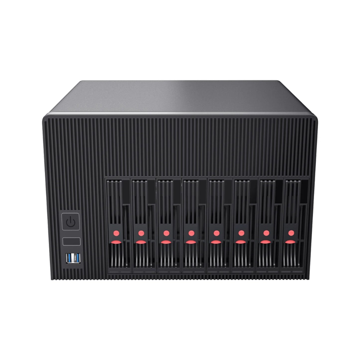 Q670 8-Bay NAS Server Intel LGA1700 Supports 12th-14th Gen CPU RAID vPro 4LAN 2.5GbE Compatible TrueNAS Unraid ESXi PVE Docker Supports RAID vPro