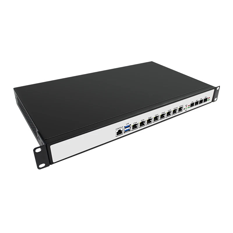 1U Rackmount Hot Swap Redundant PSU LGA1151 Supports Core Xeon E3 8x1GbE 4-port SFP+ For Server VMware Router BKHD-C236-PVC-8L-4S