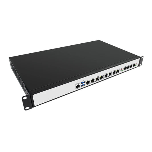 1U Rackmount Hot Swap Redundant PSU LGA1151 Supports Core Xeon E3 8x1GbE 4-port SFP+ For Server VMware Router BKHD-C236-PVC-8L-4S