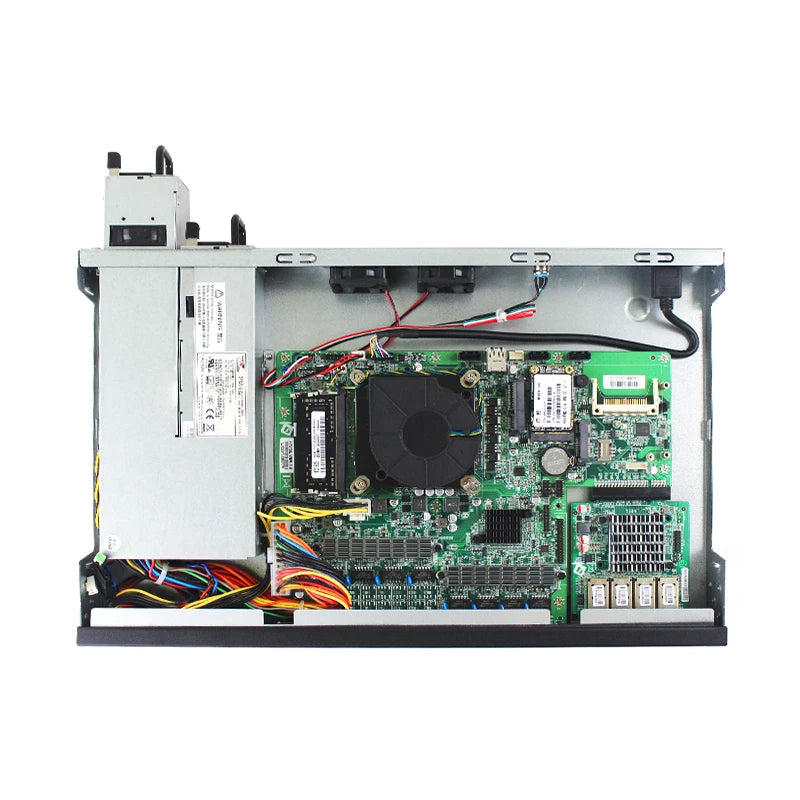 1U Rackmount Hot Swap Redundant PSU LGA1151 Supports Core Xeon E3 8x1GbE 4-port SFP+ For Server VMware Router BKHD-C236-PVC-8L-4S