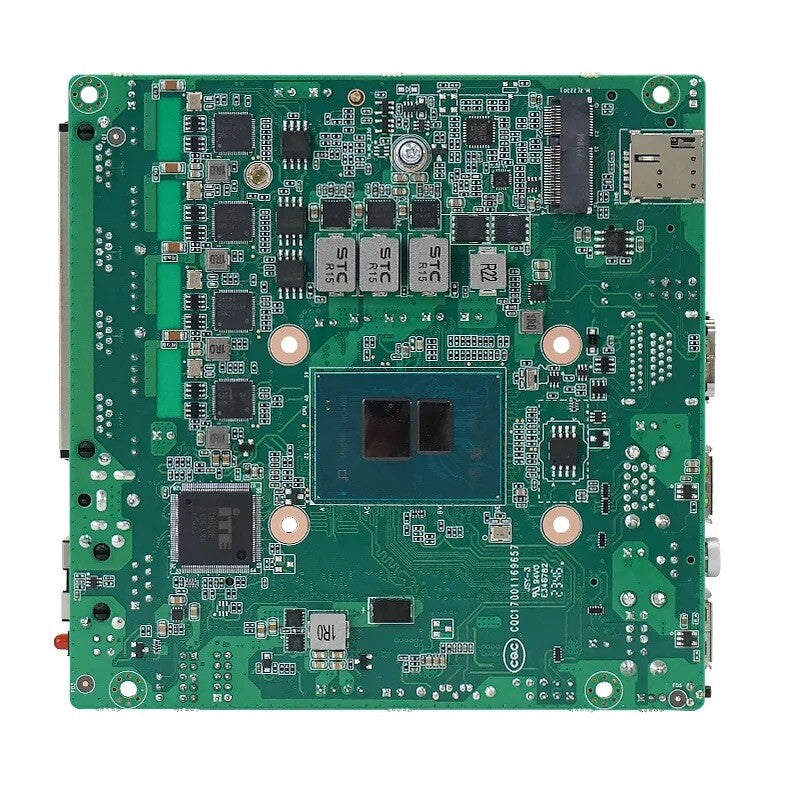 Network Motherboard 4 Ports 2.5G Ethernet Inside N100 Core i3-N300 Nano ITX Suitable Routers Firewalls Embedded BKHD 1264NP-12-4L