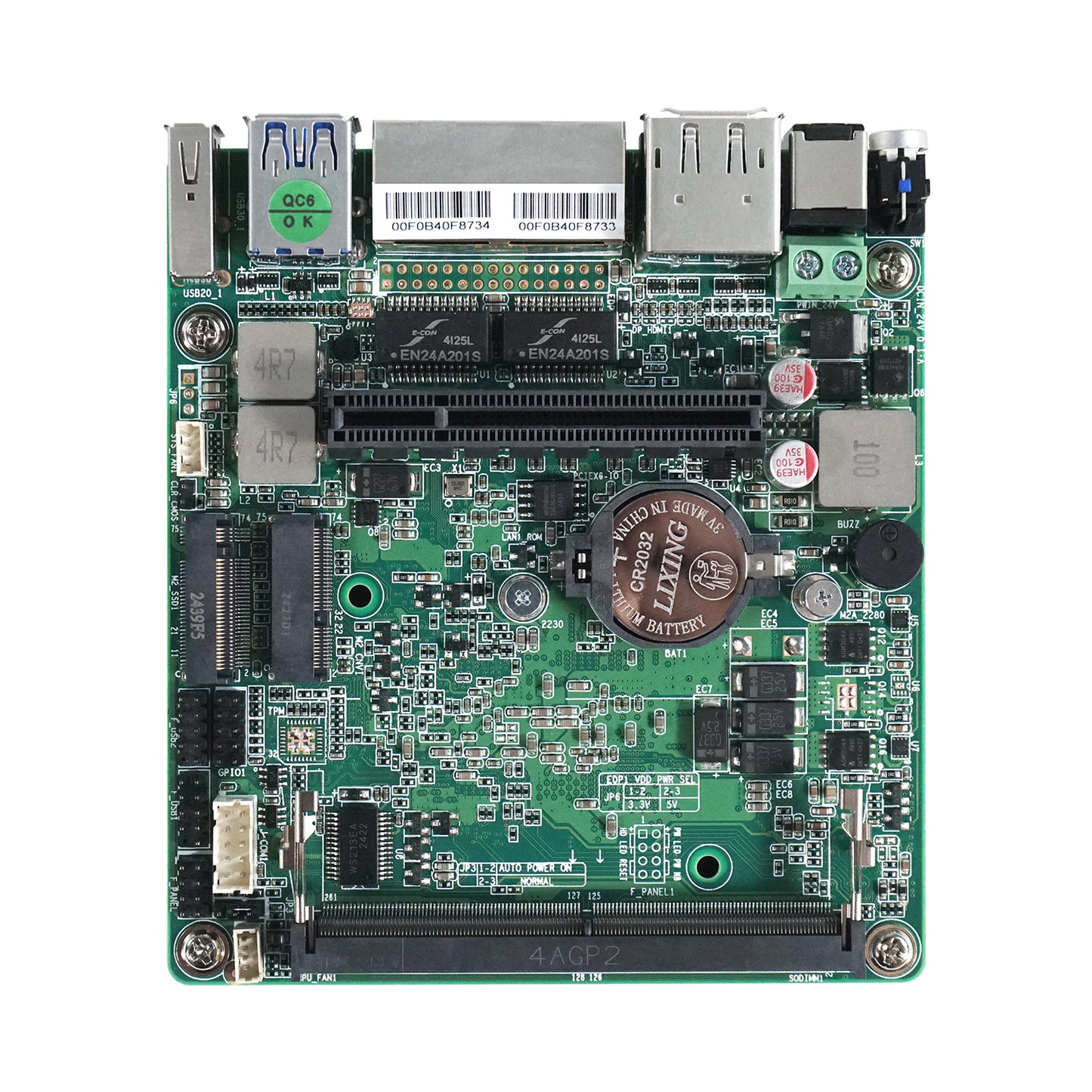 1264-10 Industrial 2.5GbE Motherboard