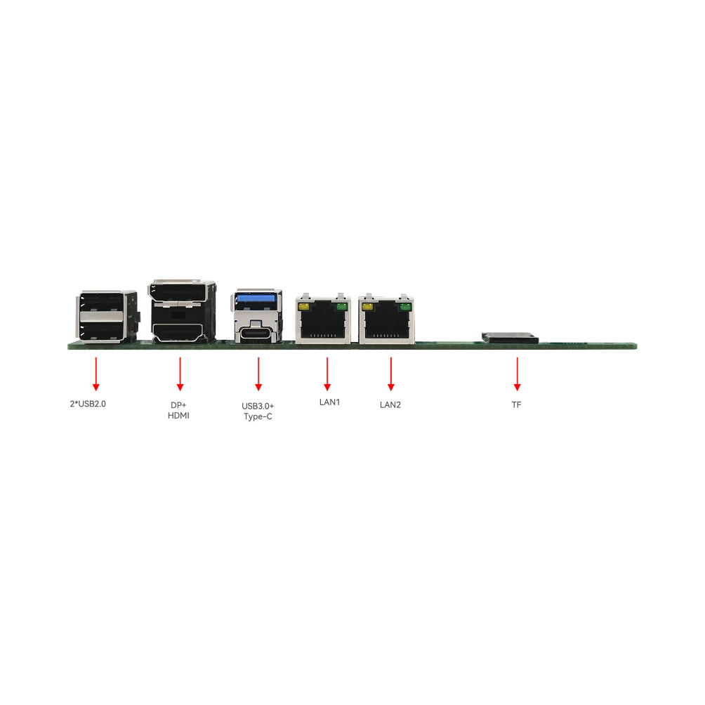 1264N2-NAS Mini-ITX NAS Motherboard with 6×SATA and Dual 2.5GbE LAN
