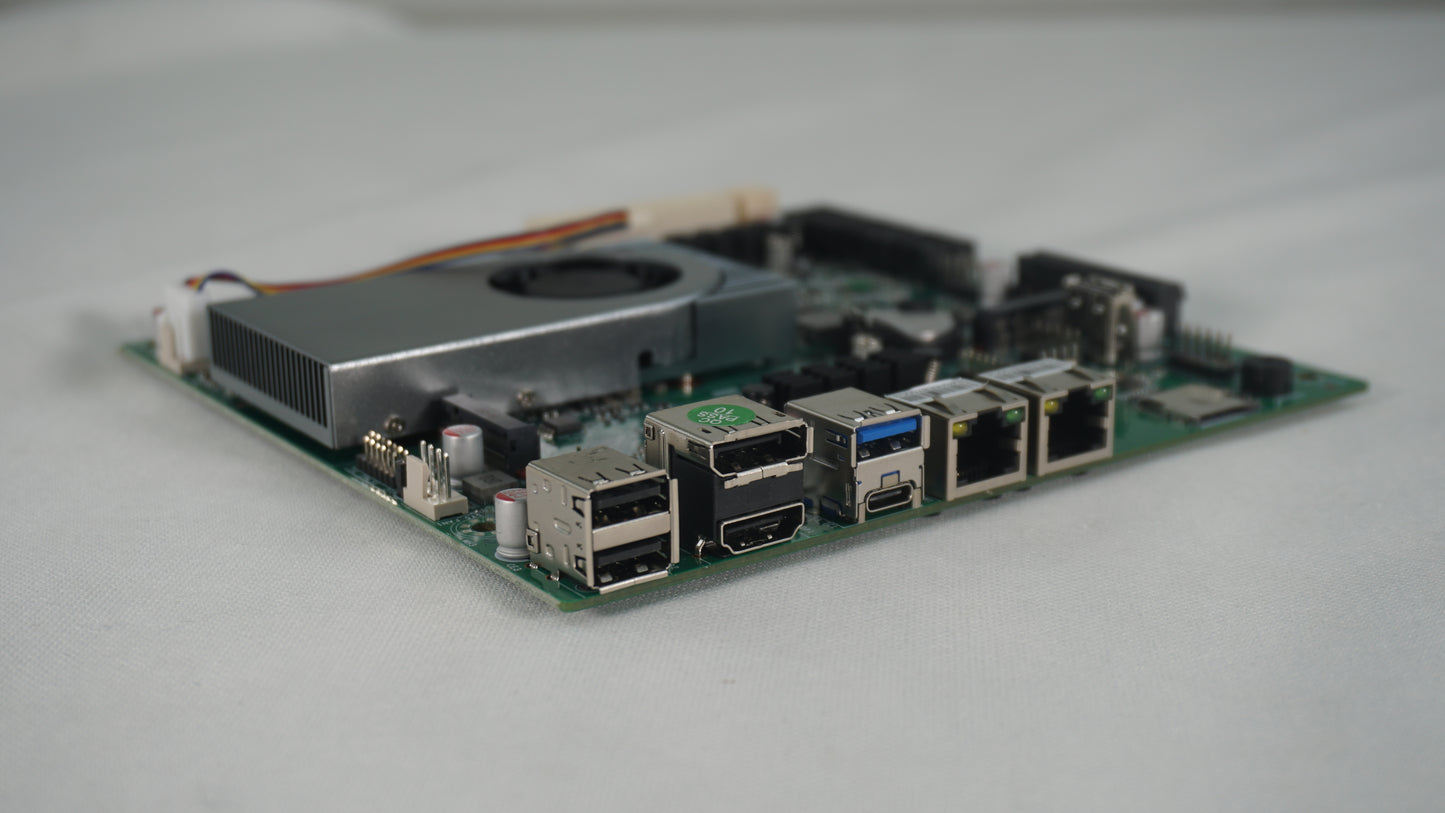 1264N2-NAS Mini-ITX NAS Motherboard with 6×SATA and Dual 2.5GbE LAN