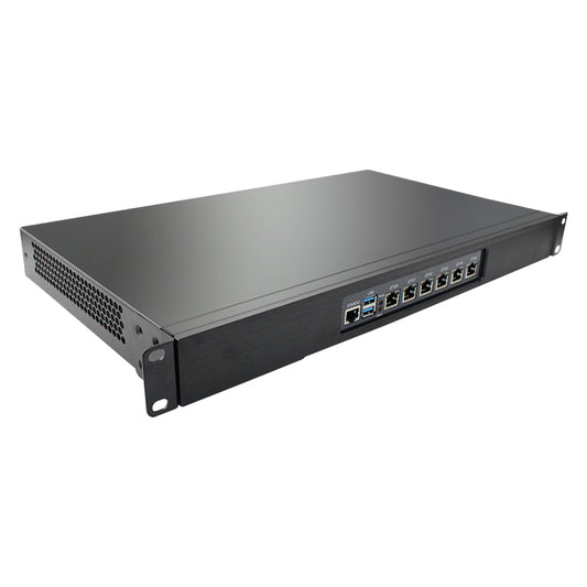 1U Rackmount Network Appliance Integrated Intel 11th Gen Processors 6 x 2.5GbE Ports Firewall Home Server 1U-1449NP-6L