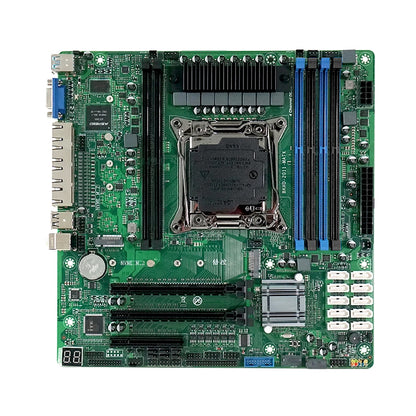 2011-MATX Micro-ATX Server Motherboard with Intel Xeon E5 and 4×2.5GbE LAN