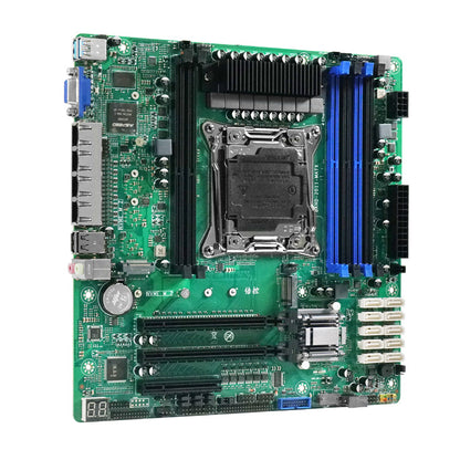 2011-MATX Micro-ATX Server Motherboard with Intel Xeon E5 and 4×2.5GbE LAN