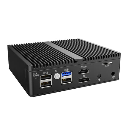 G30S-1493NP-4L Fanless Mini PC with Intel Celeron J-Series and 4×2.5GbE LAN