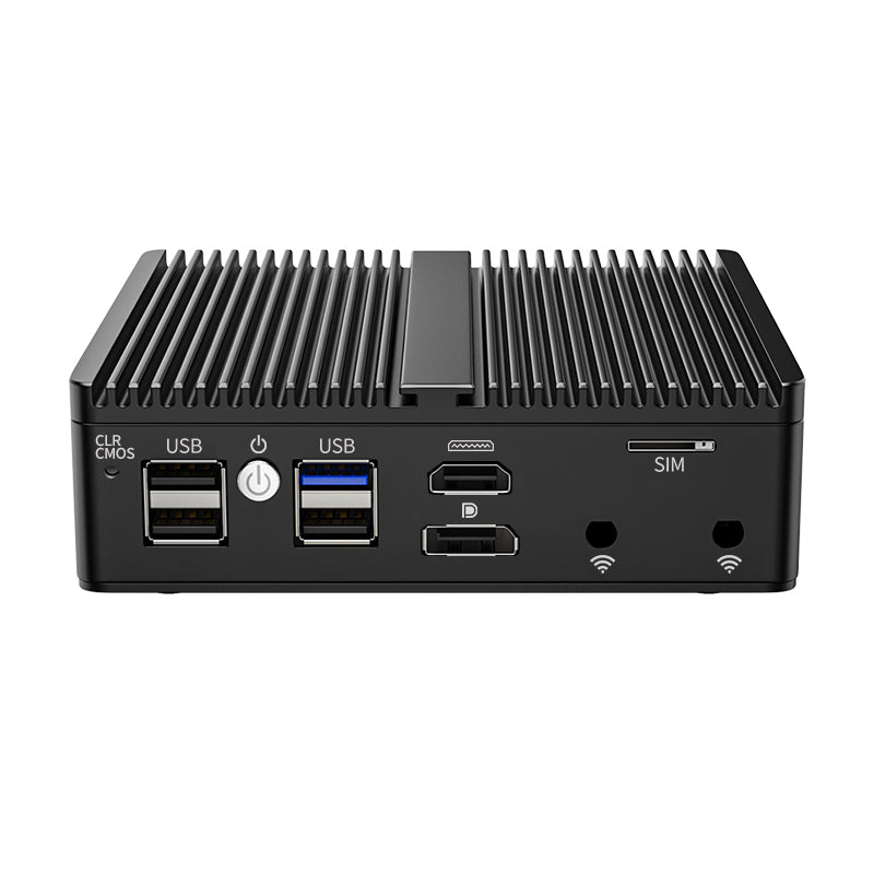 G30S-1493NP-4L Fanless Mini PC with Intel Celeron J-Series and 4×2.5GbE LAN