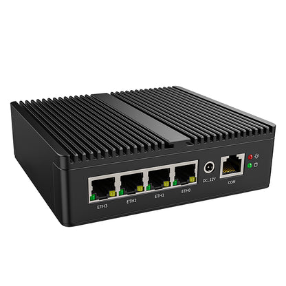 G30S-1493NP-4L Fanless Mini PC with Intel Celeron J-Series and 4×2.5GbE LAN