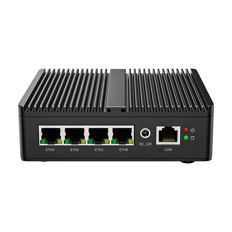 G30S-1493NP-4L Fanless Mini PC with Intel Celeron J-Series and 4×2.5GbE LAN