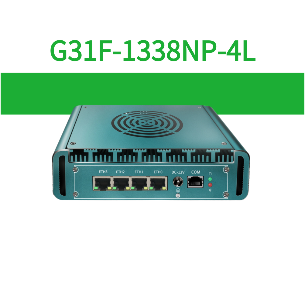 G31F-1338NP-4L Active-Cooled 4LAN Firewall Appliance