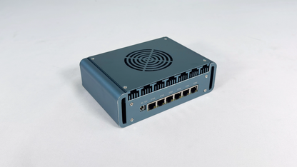 Mini Server Based on Alder Lake Intel 12th-13th Gen Core for Virtual Machines Firewall Router Six-Port 2.5GbE G31S G31F BKHD-1744NP-12-6L