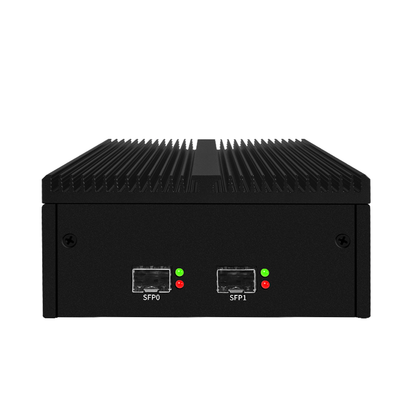 H10-1264-2L Compact Fanless Edge Gateway With Optional SFP
