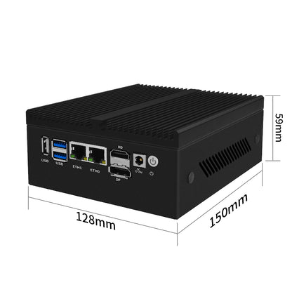 H10-1264-2L Compact Fanless Edge Gateway With Optional SFP