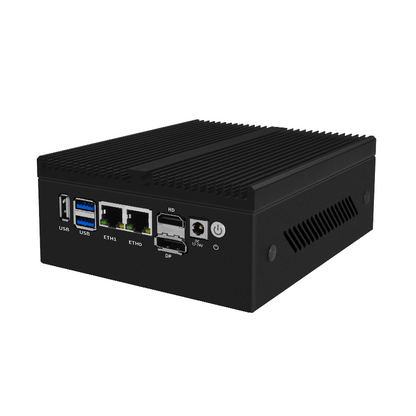 H10-1264-2L Compact Fanless Edge Gateway With Optional SFP
