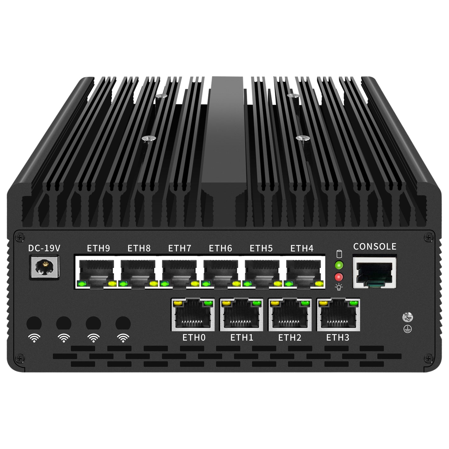 H15-2049NP-6L Intel Core Ultra Fanless Edge AI Computer with 6×2.5GbE LAN