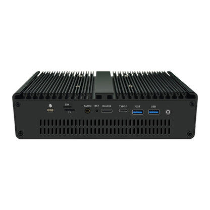 H16-FP7N4L Fanless AMD Ryzen Embedded System with 2×10GbE and 4×M.2