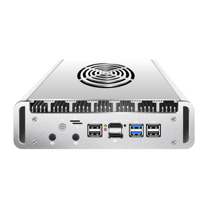 G31F-1140N4L Industrial Network Appliance, AMD Ryzen Embedded R2314, 4×2.5GbE LAN, DDR4, Dual SIM