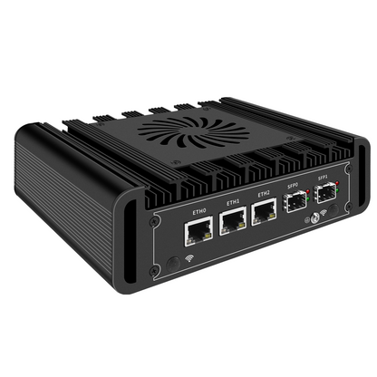 H31F-1264-SFP Compact Edge Network Appliance with 3×2.5GbE and 2×10Gb SFP+