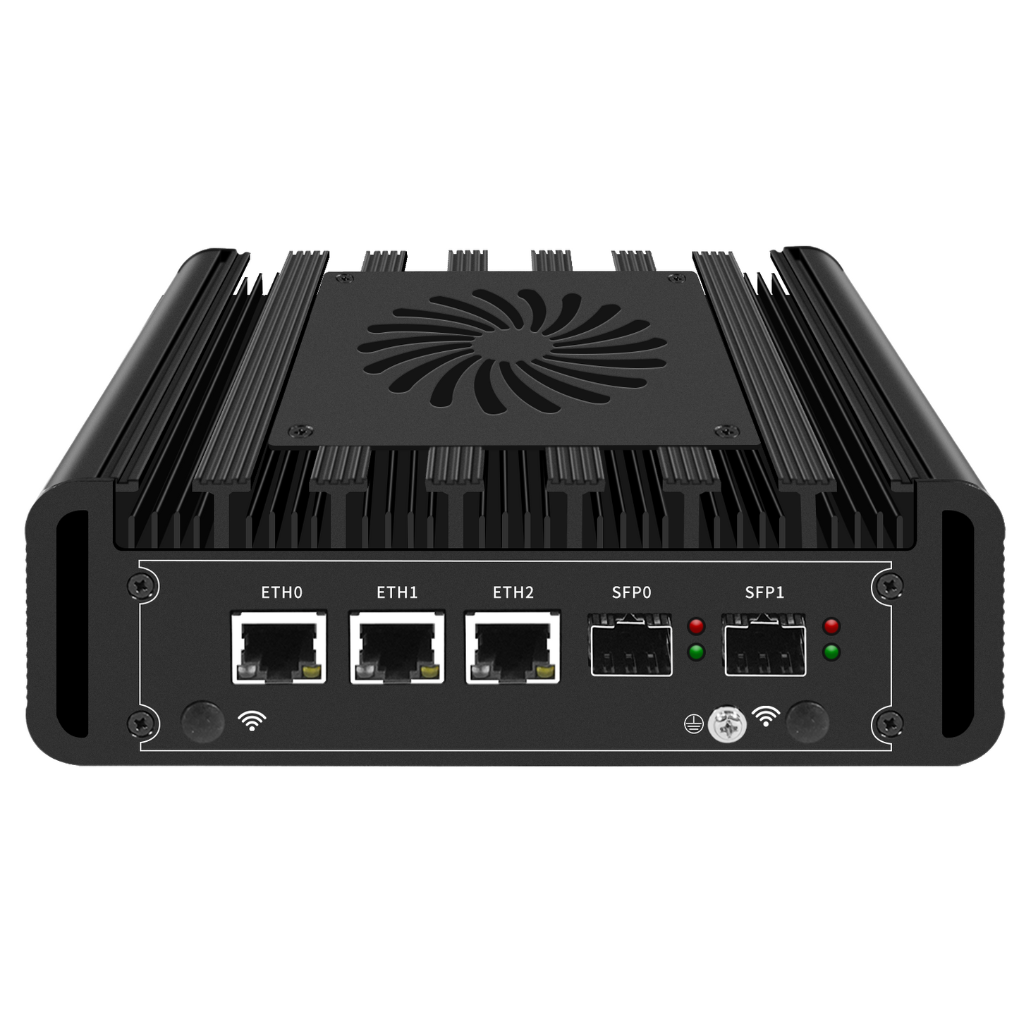H31F-1264-SFP Compact Edge Network Appliance with 3×2.5GbE and 2×10Gb SFP+