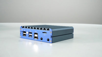 Mini Fanless Network Appliance Integrated Alder Lake N100 4-port RJ45 2.5G Compatible with Pfsense Vyos Mikrotik OpenWrt for Firewall Virtual Machine Soft Router G30S G48S-1264NP-4L