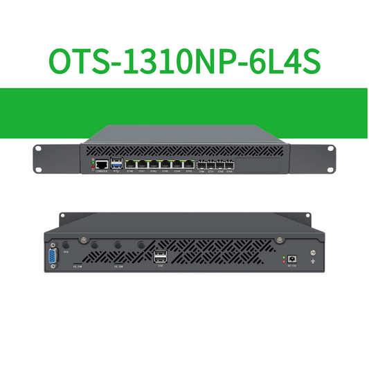 OTS-1310NP-6L4S Intel Atom Network Appliance with 6×LAN and 4×10G SFP+