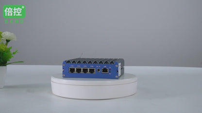 Fanless Network Device Integration Celeron Pentium 4x2.5G Ethernet Compatible pfSense OPNsense for Firewall Router G48S-1338NP-4L